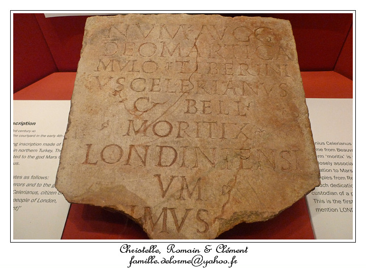 P1020285_RD.jpg - Premire inscription (IIme sicle AD) avec "Londoniens" (Londinienstum)